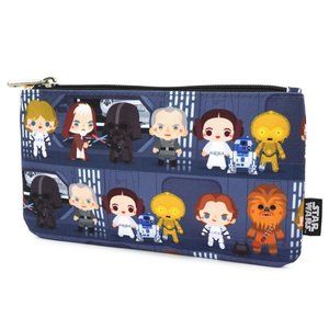 loungefly star wars chibi pouch